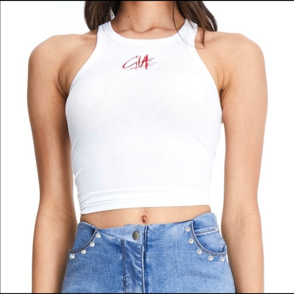 MAJOR ISO I.AM.GIA White Tank Top - Picture 1 of 1